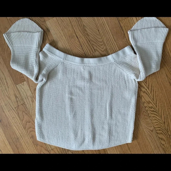 Abercrombie Off the Shoulder Sweater - Picture 2 of 6